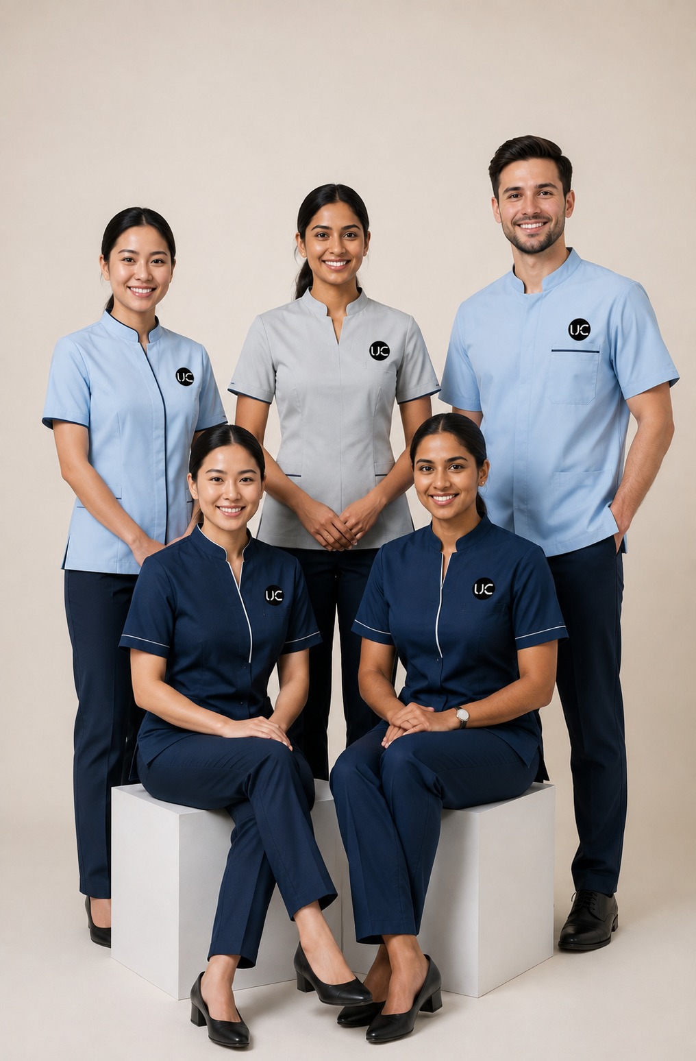 Hospital Receptionist Uniforms
